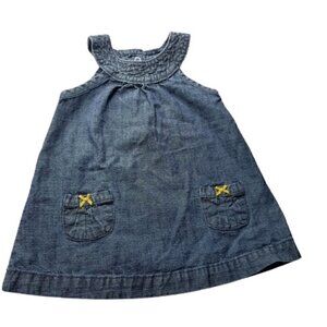 4/$25 Carter's Denim Chambray Halter Tunic Dress